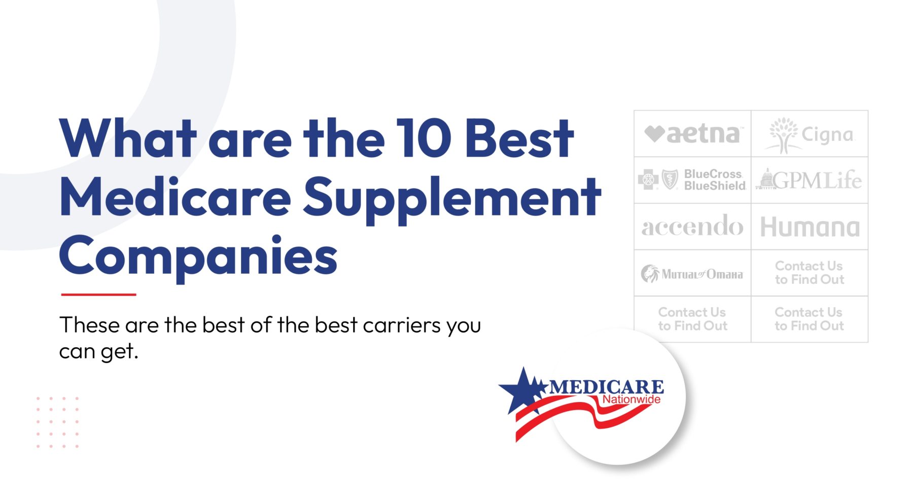 What are the 10 Best Medicare Supplement Companies