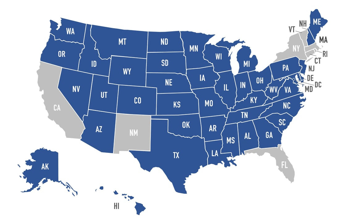 Vantage Care® Lump Sum Cancer - State Availability